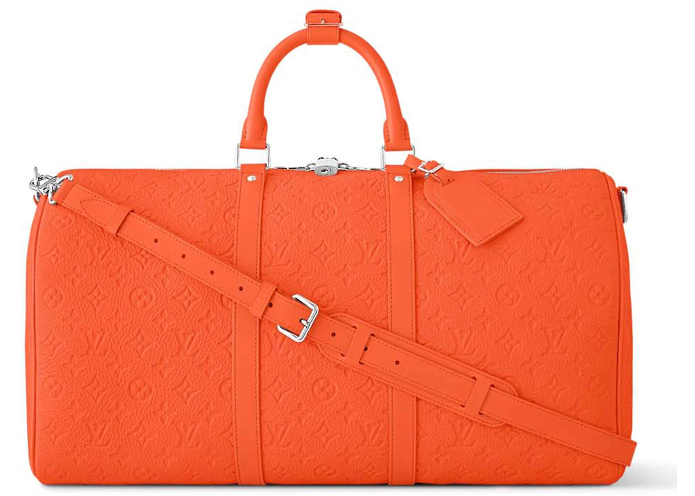 Louis Vuitton Keepall Bandouliere 50 Taurillon Colormania Orange -1