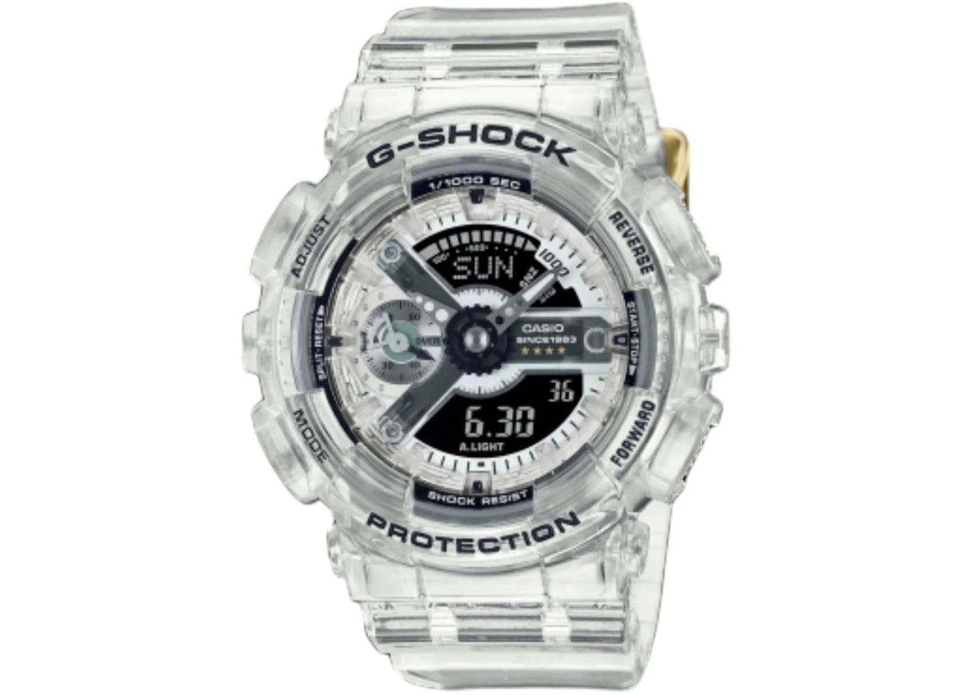 Casio G-Shock 40th Anniversary Clear Remix GMA-S114RX-7A -1