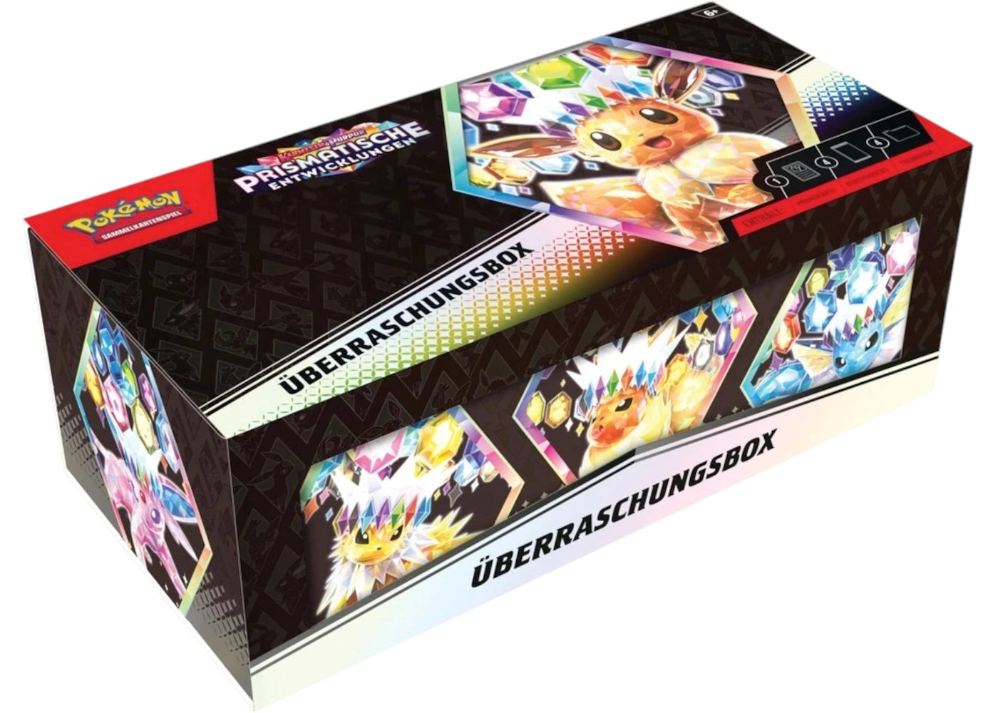 2025 Pokémon Scarlet & Violet Prismatic Evoloutions Surprise Box (German) -1