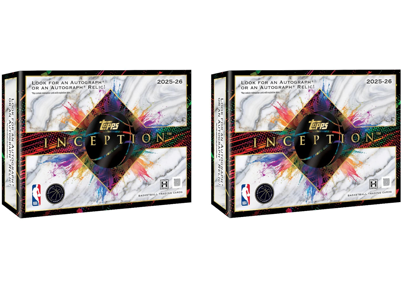 2025/26 Topps Inception Basketball Hobby Box 2x Lot -1