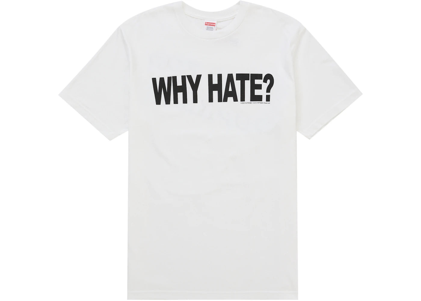 Supreme Based Tee White -1