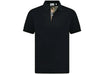 Burberry Hartford Check Placket Polo Black -1
