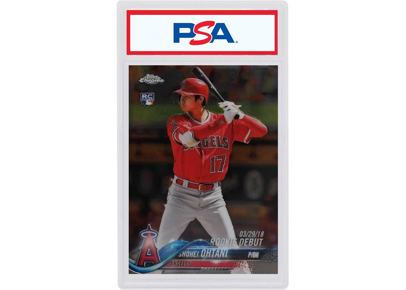 2018 Topps Chrome Update HMT32 Shohei Ohtani (PSA or BGS Graded) -1