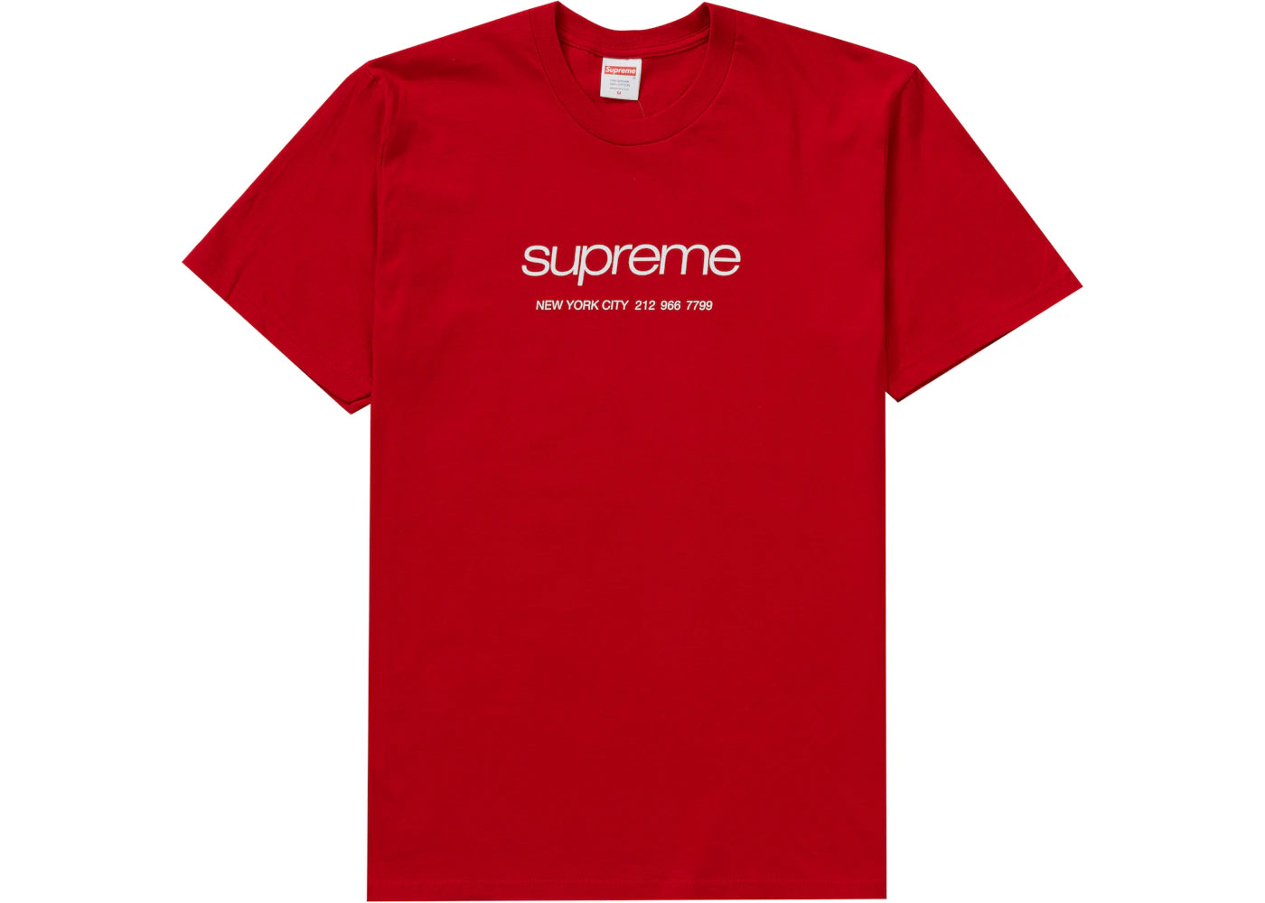 Supreme Shop Tee Red -1