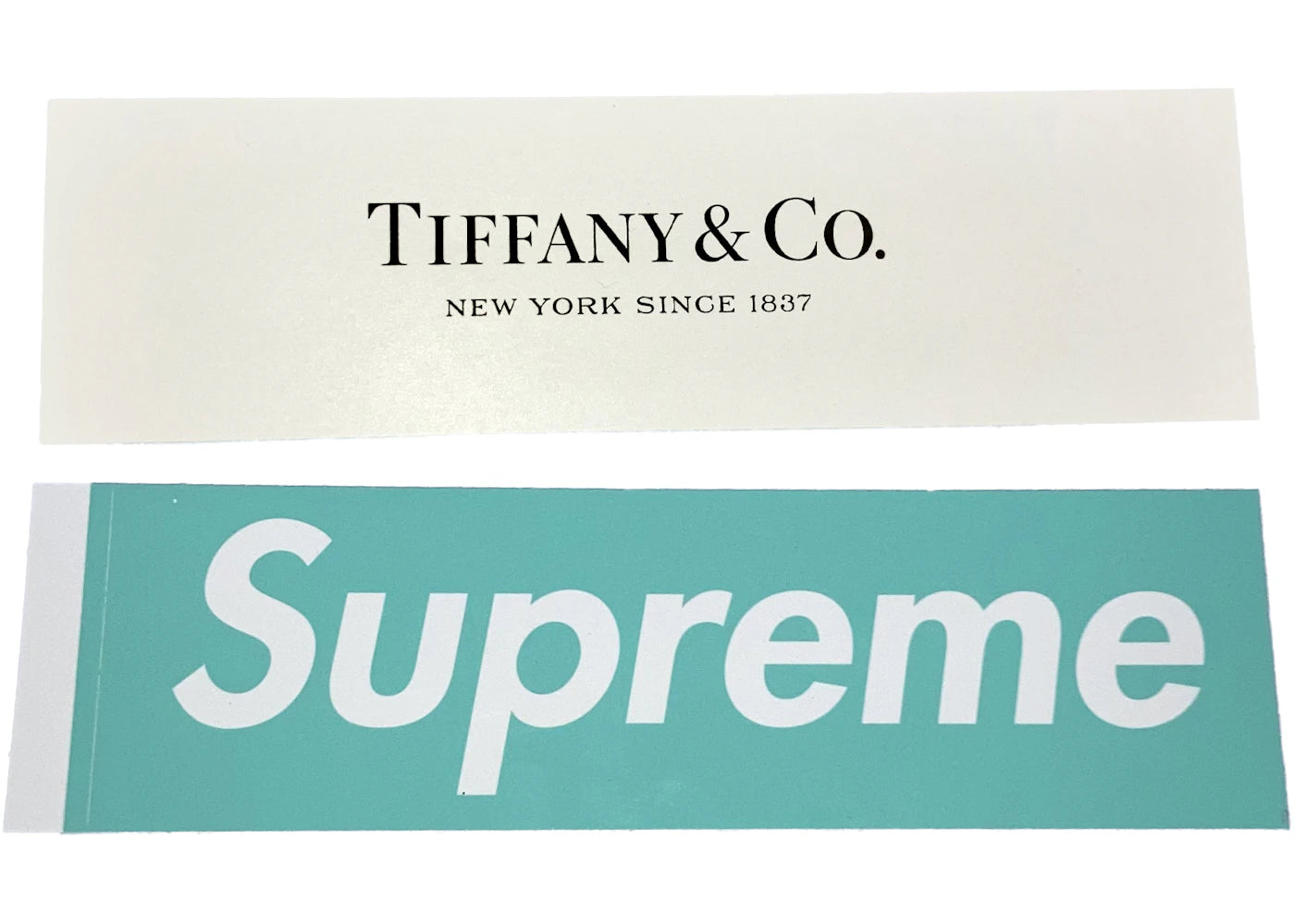 Supreme x Tiffany & Co. Box Logo Sticker -1