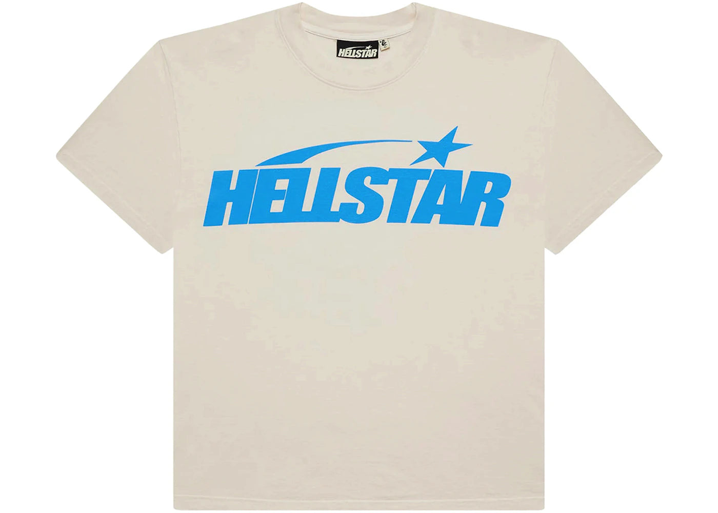 Hellstar Classic T-shirt (Regular Print) White/Blue -1