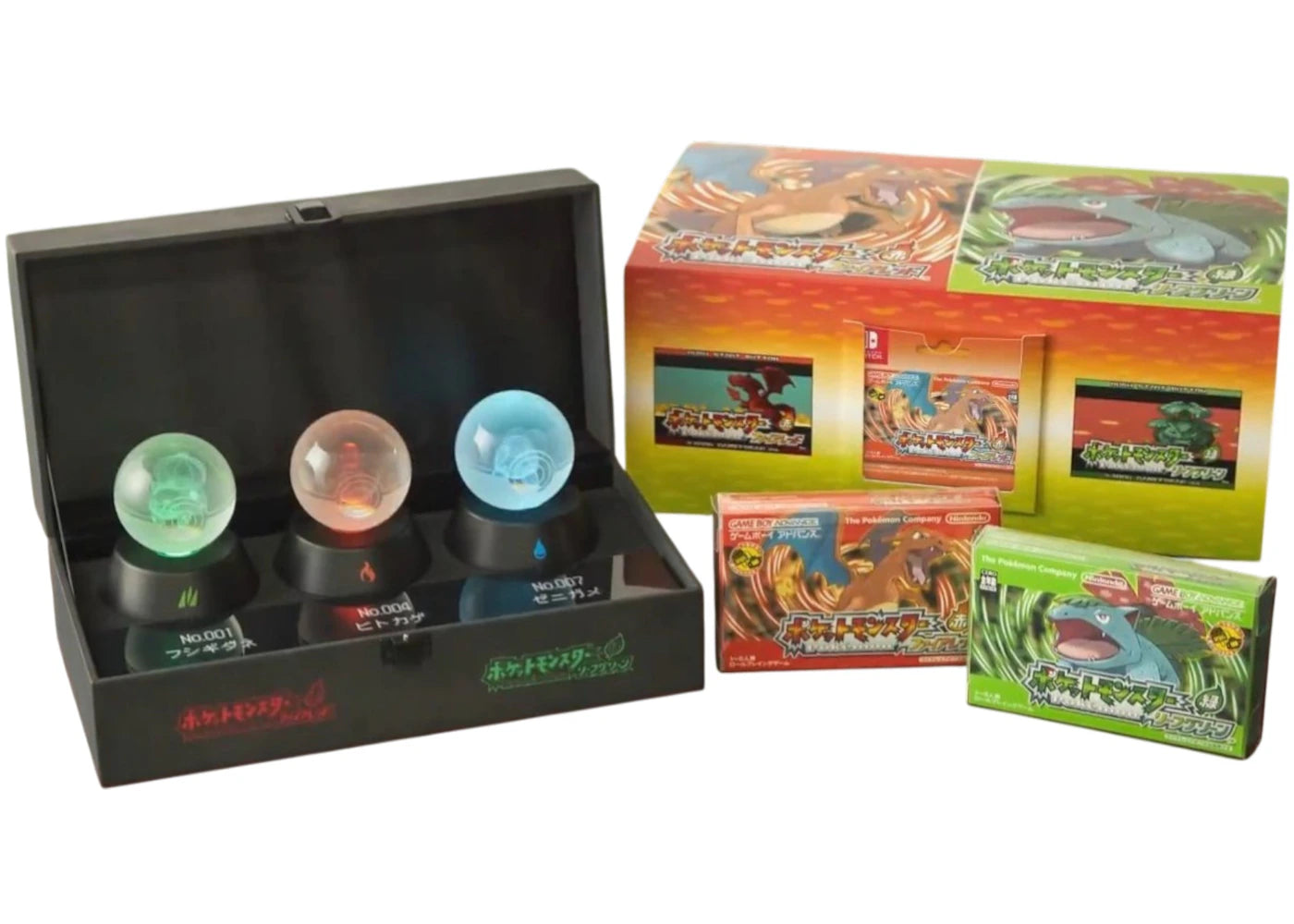 Pokemon Fire Red & Leaf Green Collector's Box Set (Fire Red Version) -1