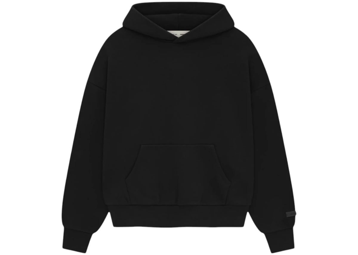 Fear of God Essentials Classic Hoodie Jet Black -1