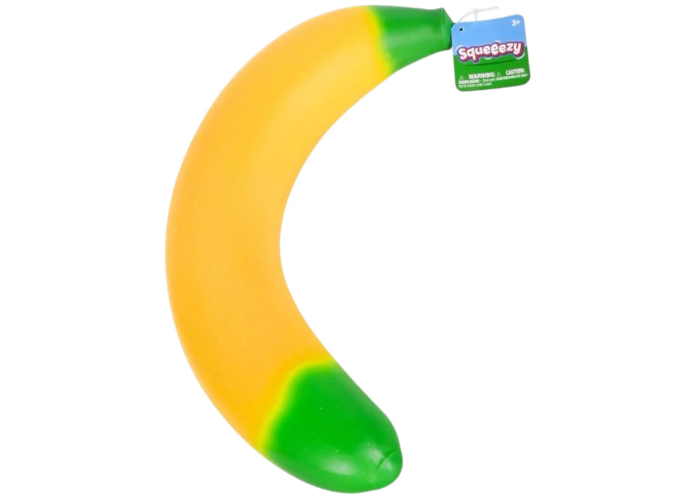 Sunny Days Entertainment Squeezy Banana Sensory Fidget Toy -1
