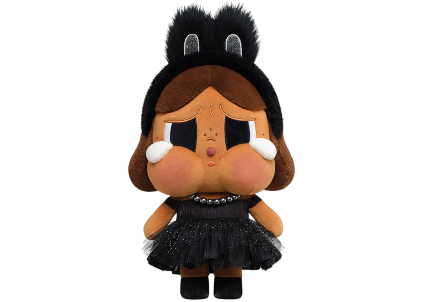 Pop Mart CRYBABY SHINY SHINY Series Plush Doll Black-1