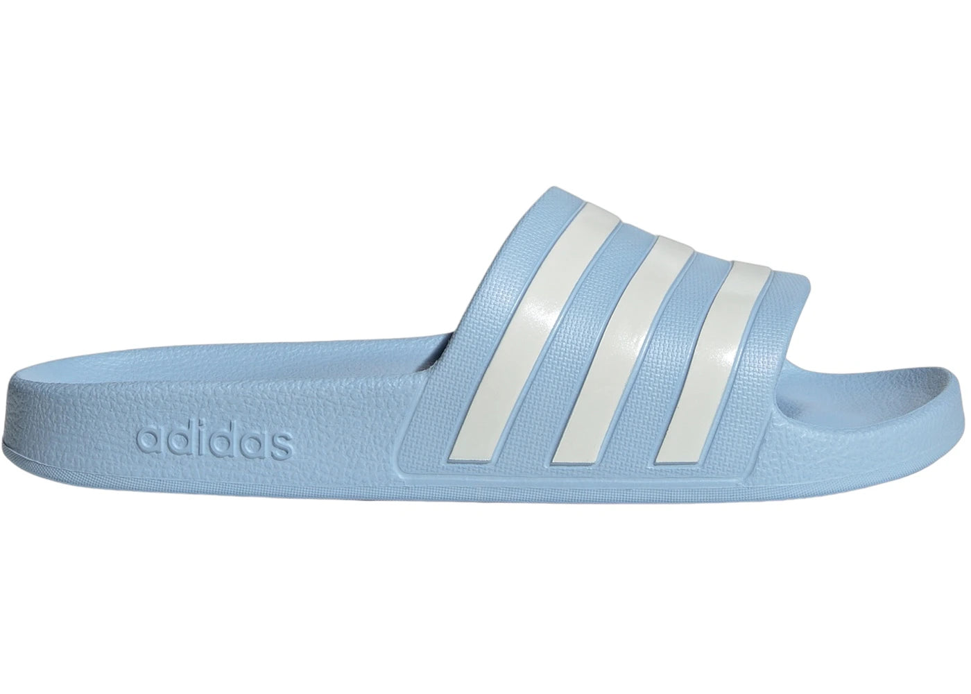 adidas Adilette Aqua Slides Glow Blue Zero Metalic (W)