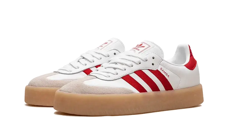 Adidas Sambae White Better Scarlet Gum