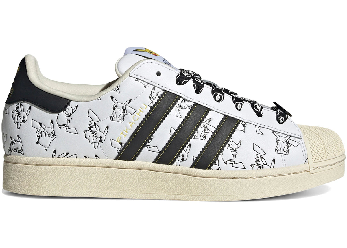 adidas Superstar Pokémon Pikachu White -1