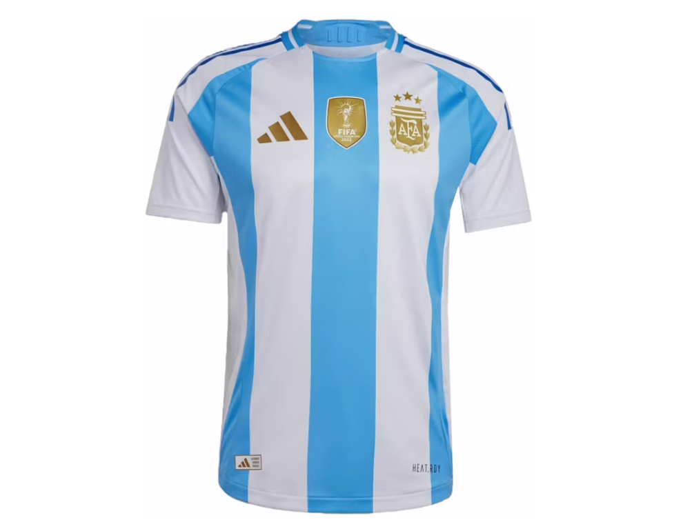 adidas Argentina 2024 Home Pro Messi Jersey White/Blue Burst 