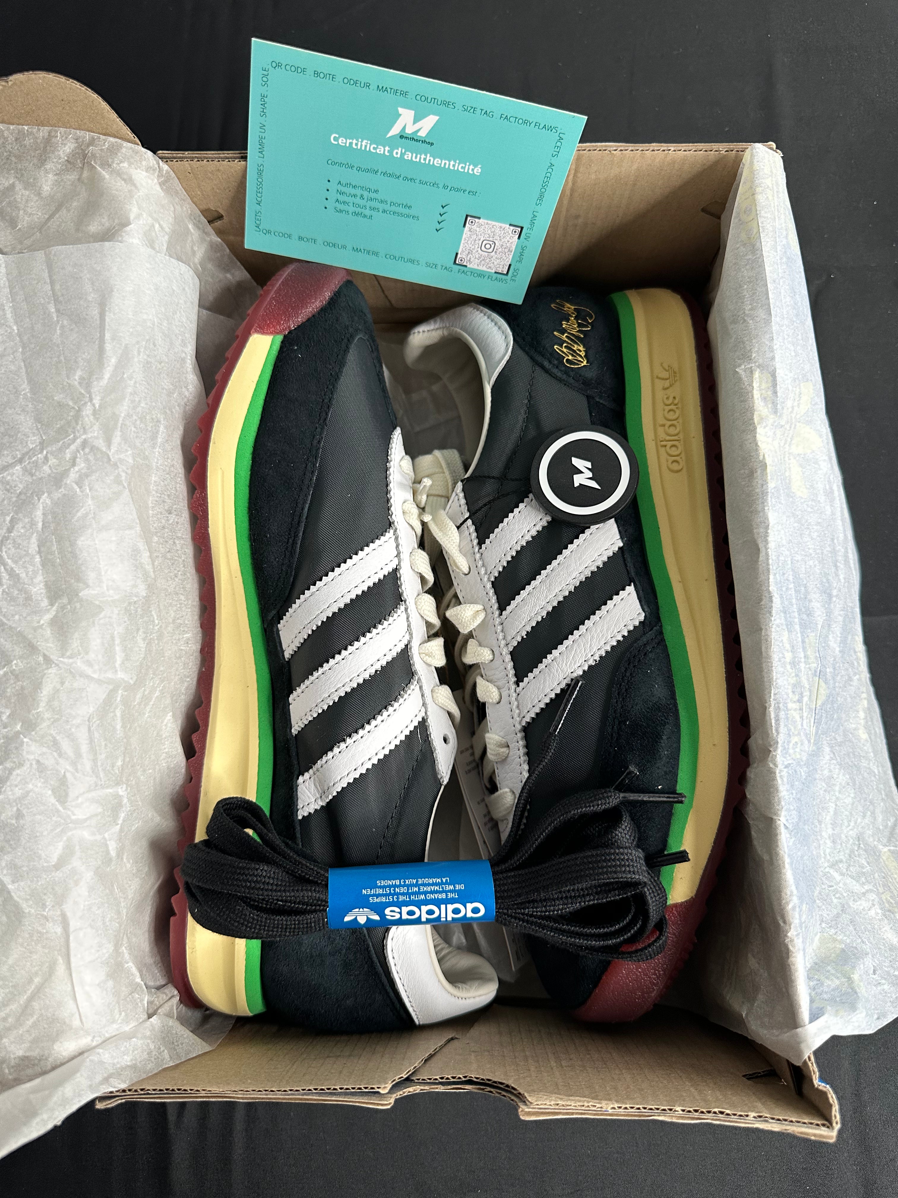 adidas SL 72 RS Bob Marley One Love look