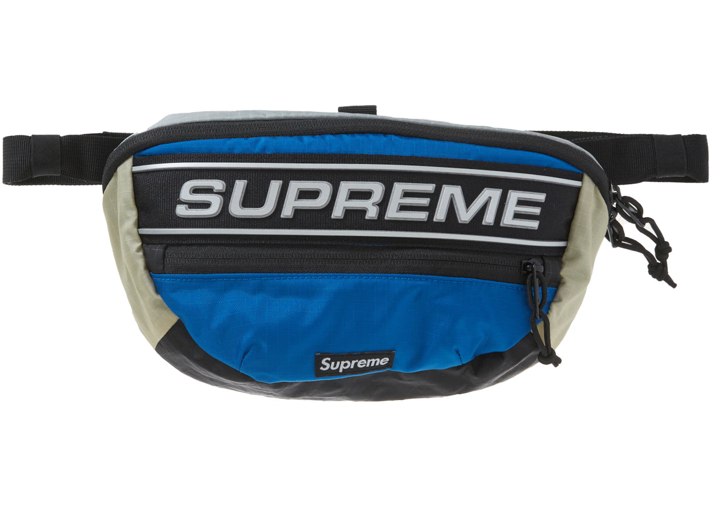 Supreme Logo Waist Bag Blue -1