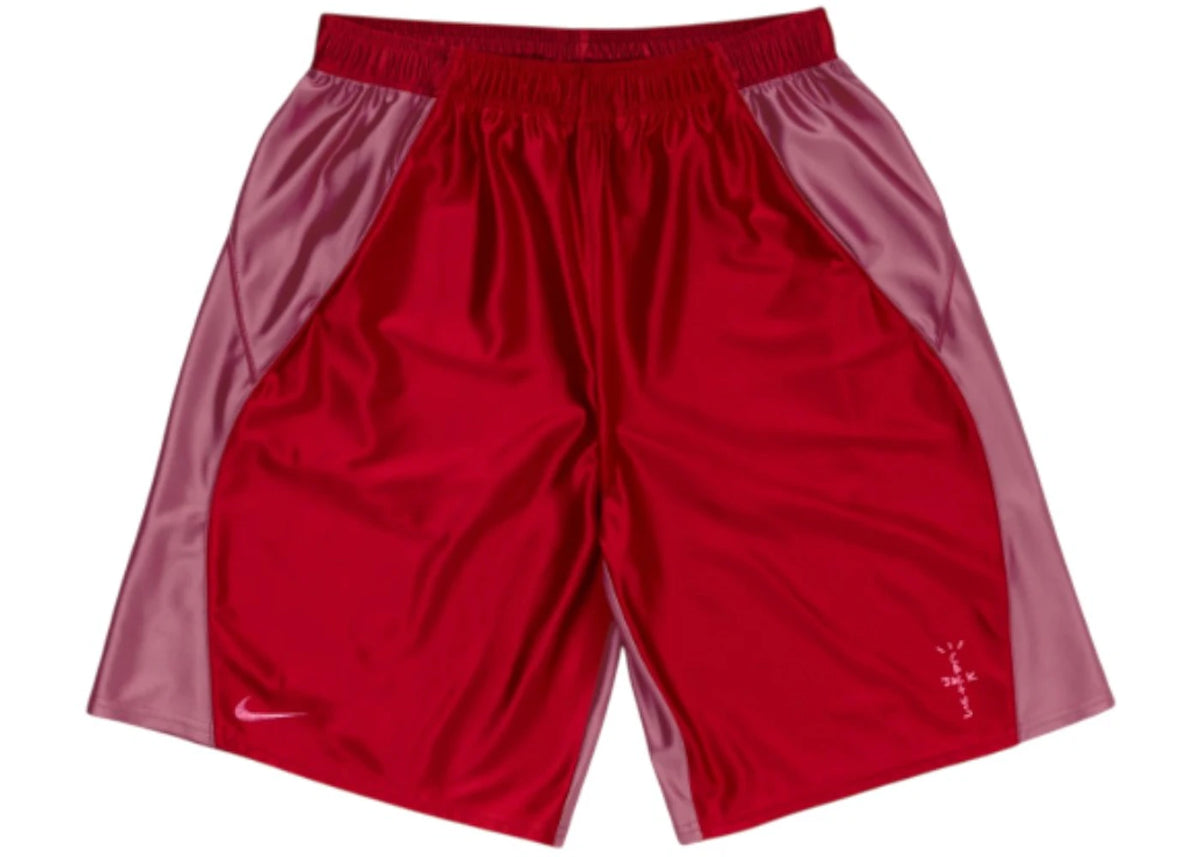 Travis Scott Cactus Jack x Nike Basketball Shorts Red -1