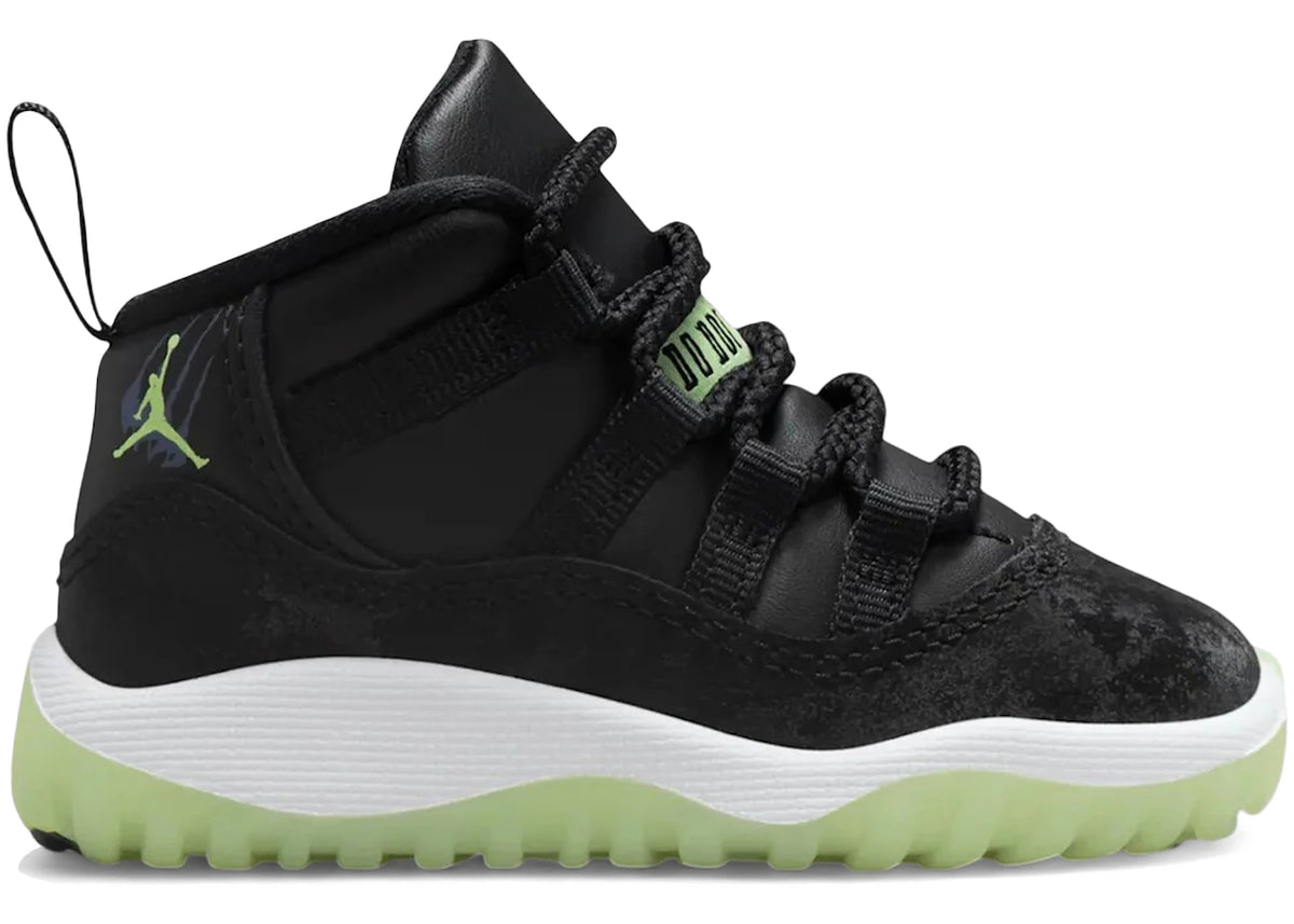 Jordan 11 Retro Black Barely Volt (TD) -1