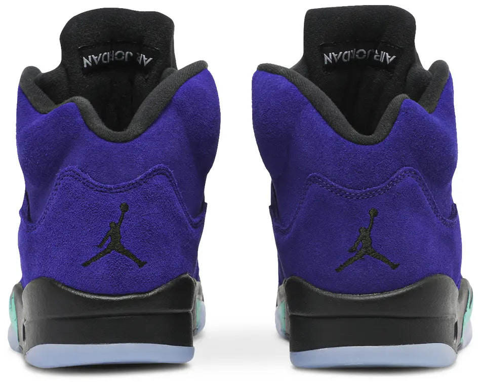 air jordan 5 retro alternate grape heel counter