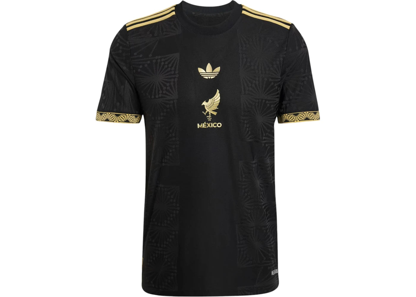 adidas Mexico Gold Jersey Black -1