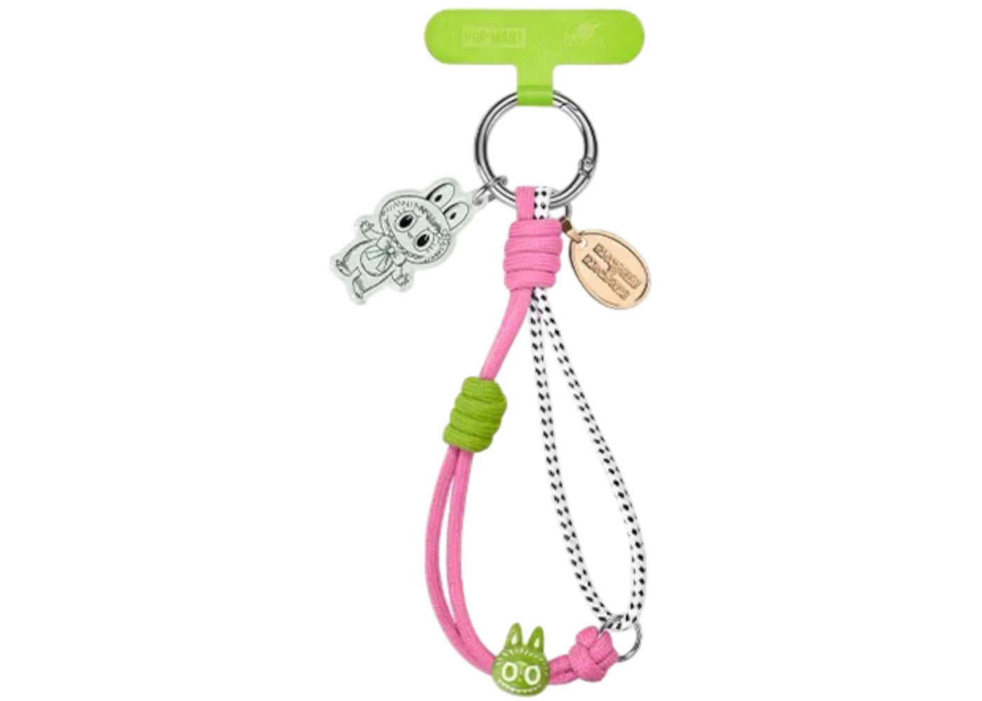 Phone Charm The Monsters Labubu 10th Anniversary Series Mokoko -1