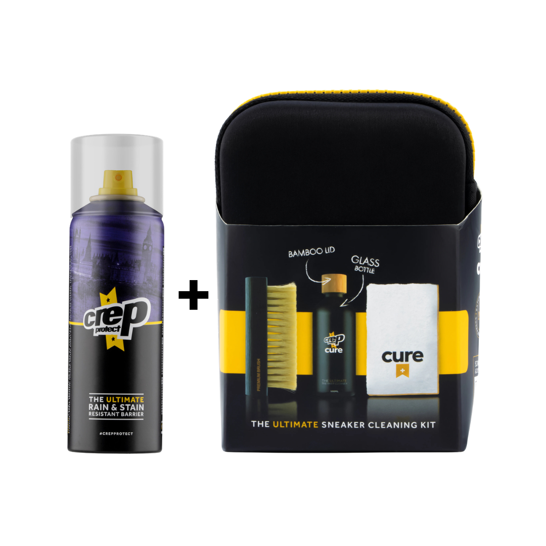 Crep Protect Spray 200ml Can + Crep Cure Cleaning Kit