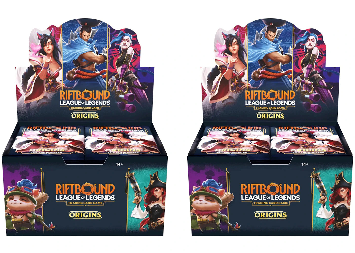 Origins Riftbound League of Legends Booster Box 2x Lot -1