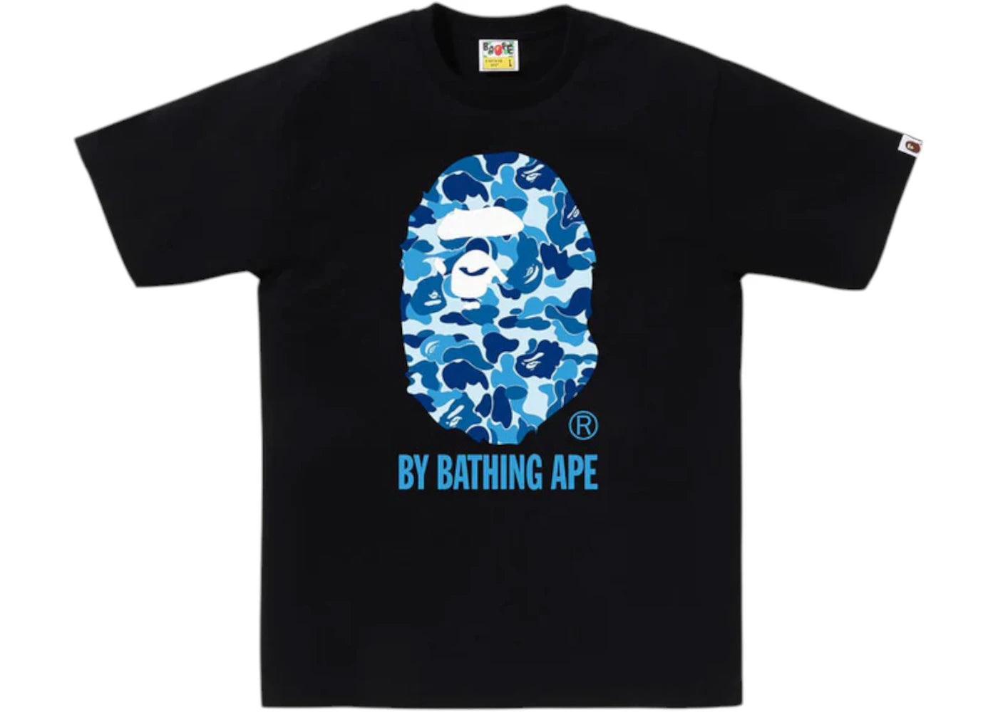 BAPE ABC Camo By Bathing Ape Tee (SS25) Black/Blue -1