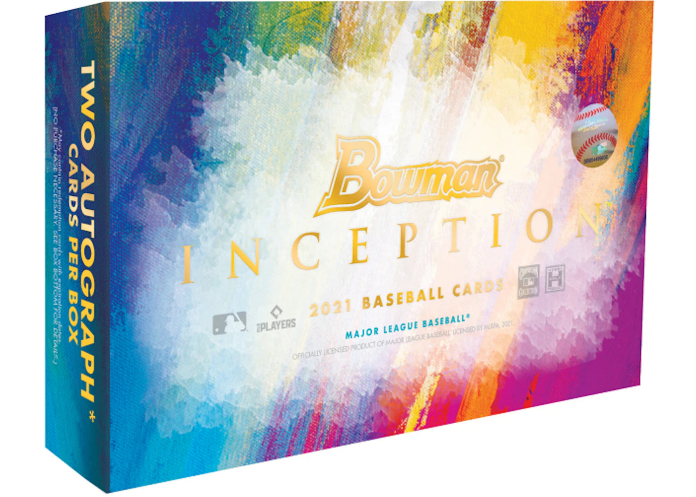 2021 Bowman Inception Baseball Hobby Box -1