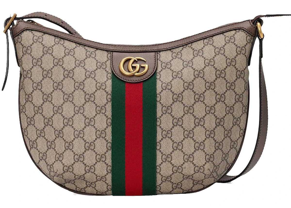 Gucci Ophidia GG Shoulder Bag Small Beige/Ebony -1