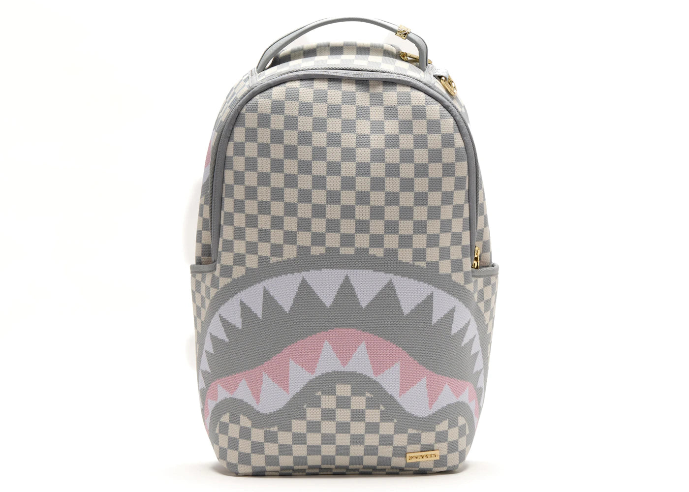 Sprayground Knit Sharks In Paris In Cream DLX Backpack Multicolor -1