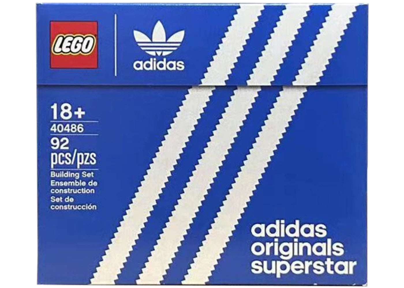 LEGO adidas Original Superstar Set 40486 -1