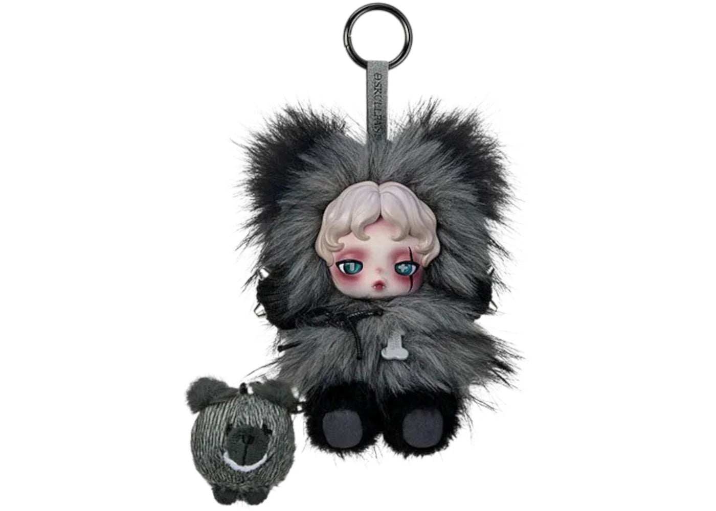 Pop Mart SKULLPANDA You Found Me! Series Buddy Doggie Secret Edition Plush Doll Pendant-1