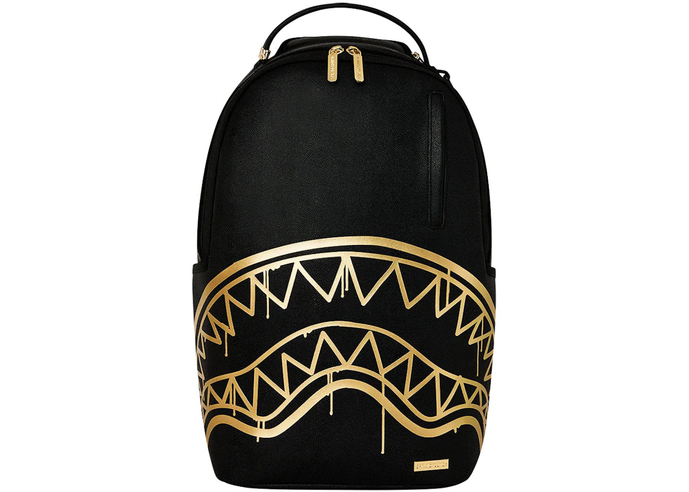 Sprayground Gold Fang Backpack Black/Gold -1