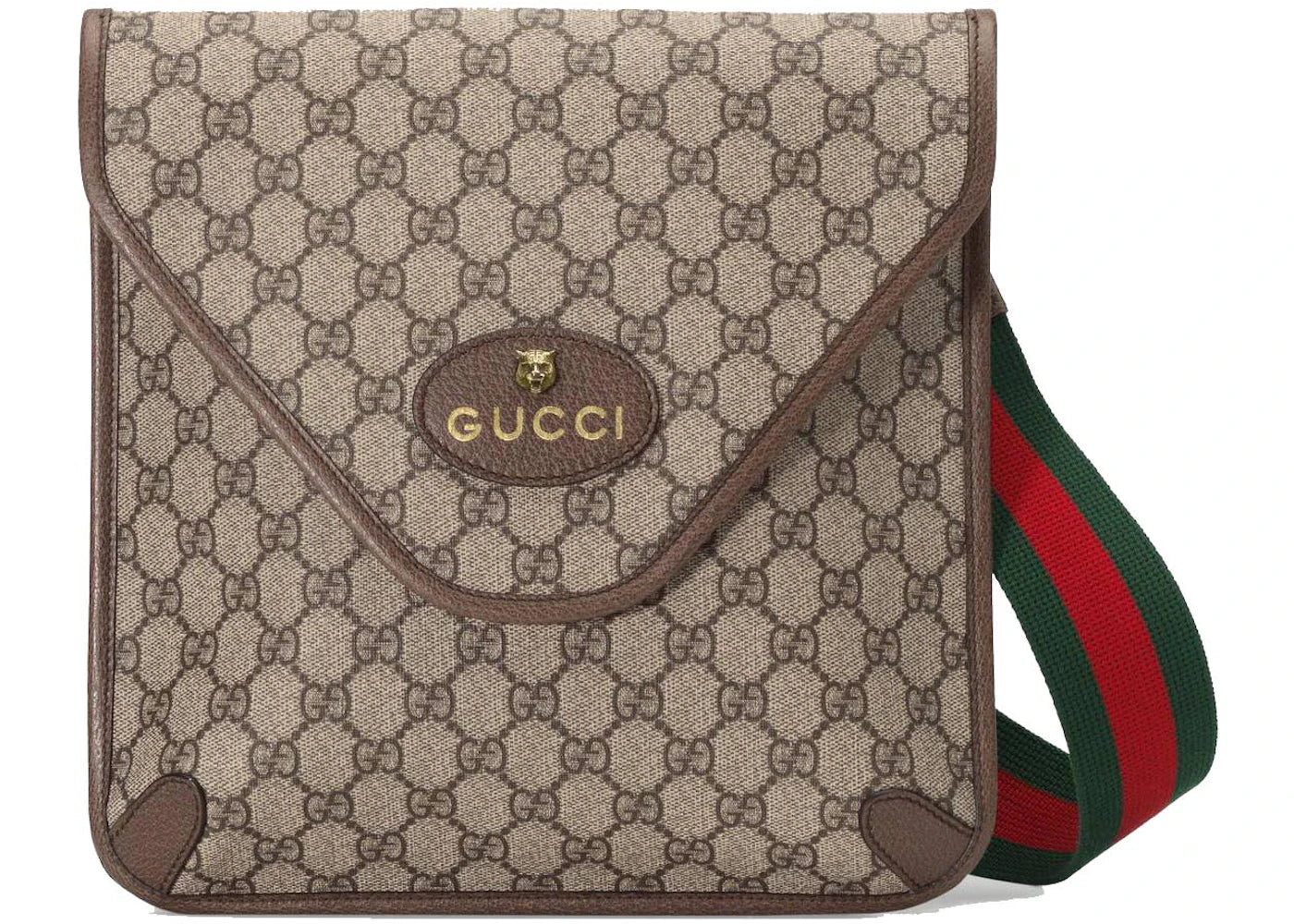 Gucci Neo Vintage GG Messenger Medium Beige/Ebony -1