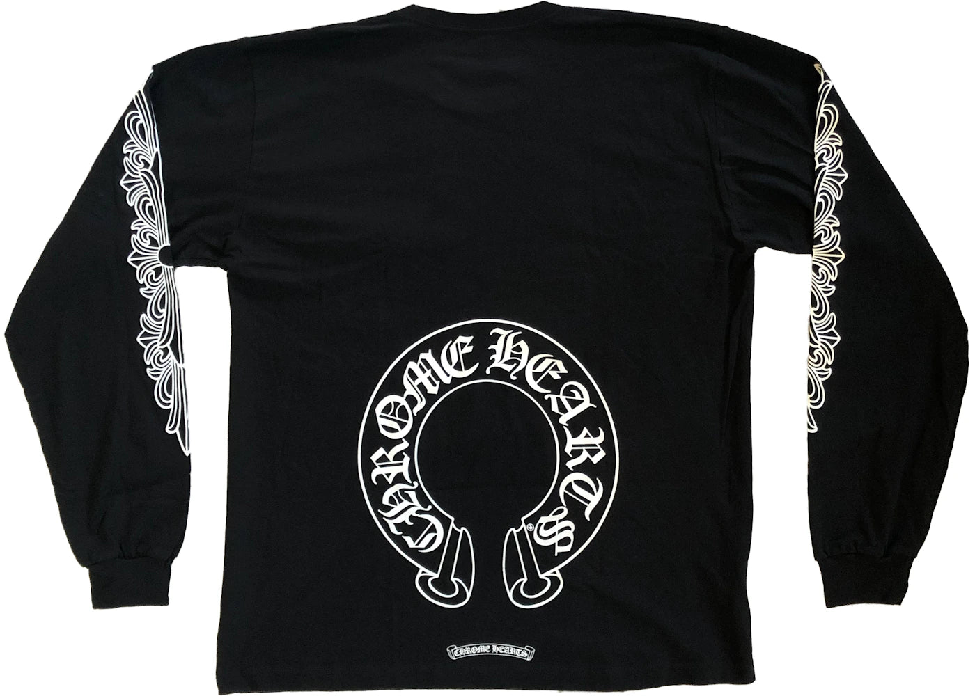 Chrome Hearts Horse Shoe L/S T-shirt Black -1