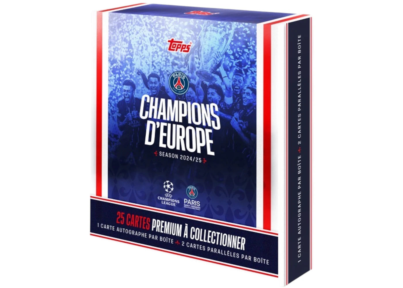 2024/25 Topps Champions d'Europe Paris Saint Germain Hobby Box -1