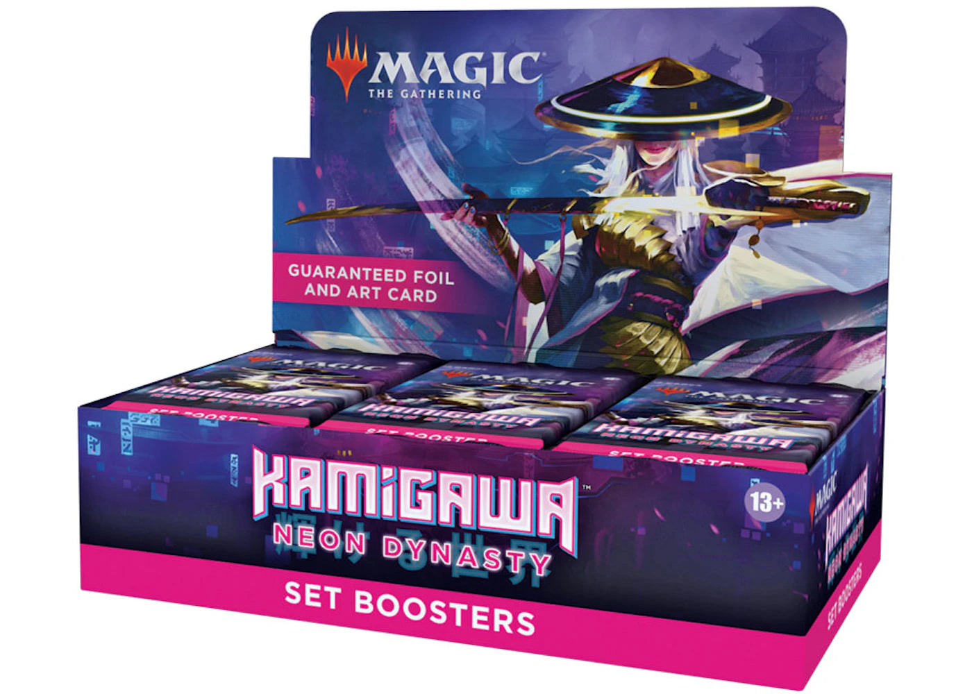 Magic: The Gathering TCG Kamigawa: Neon Dynasty Set Booster Box -1
