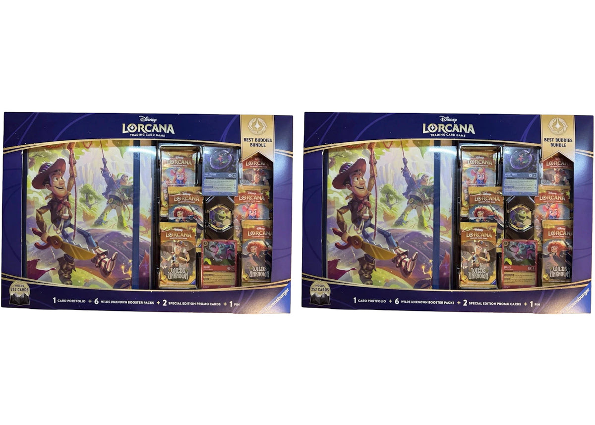 2026 Disney Lorcana Best Buddies Bundle (Costco Exclusive) 2x Lot -1