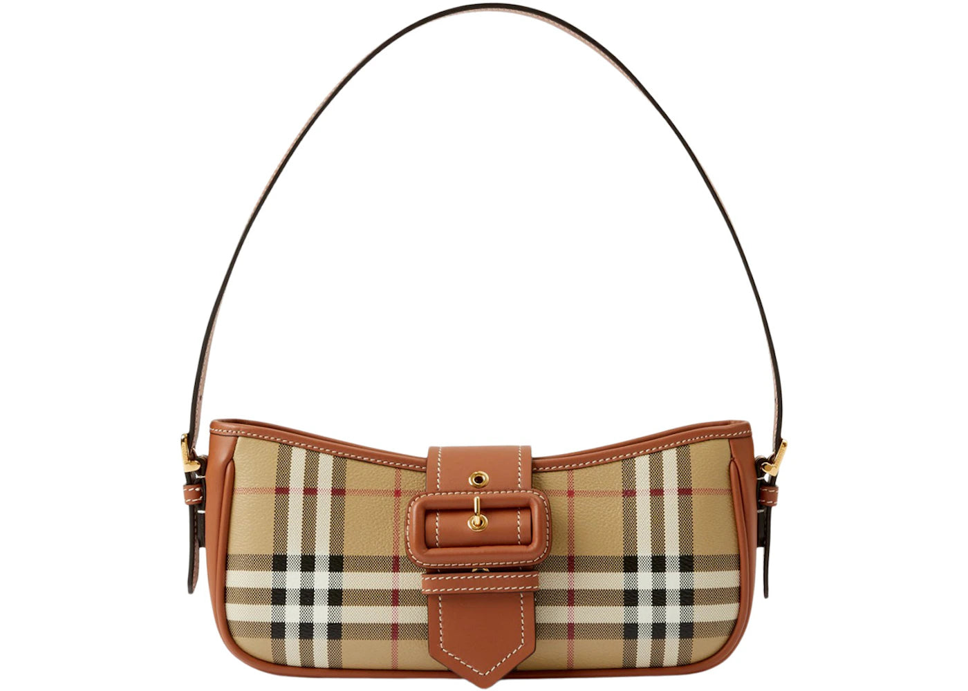 Burberry Sling Bag Archive Beige/Briar Brown -1