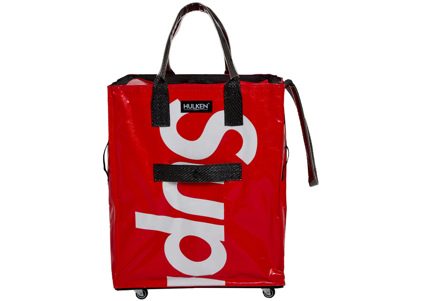 Supreme Hulken Rolling Tote Bag (SS26) Red -1