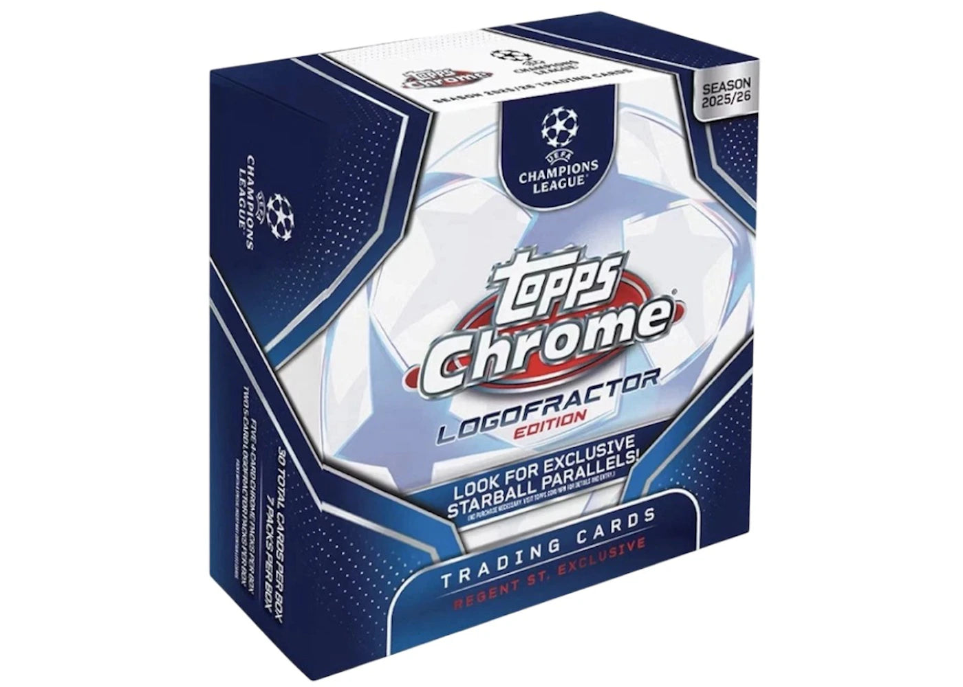 2025/2026 Topps Chrome UEFA Champions League Logofractor Edition -1