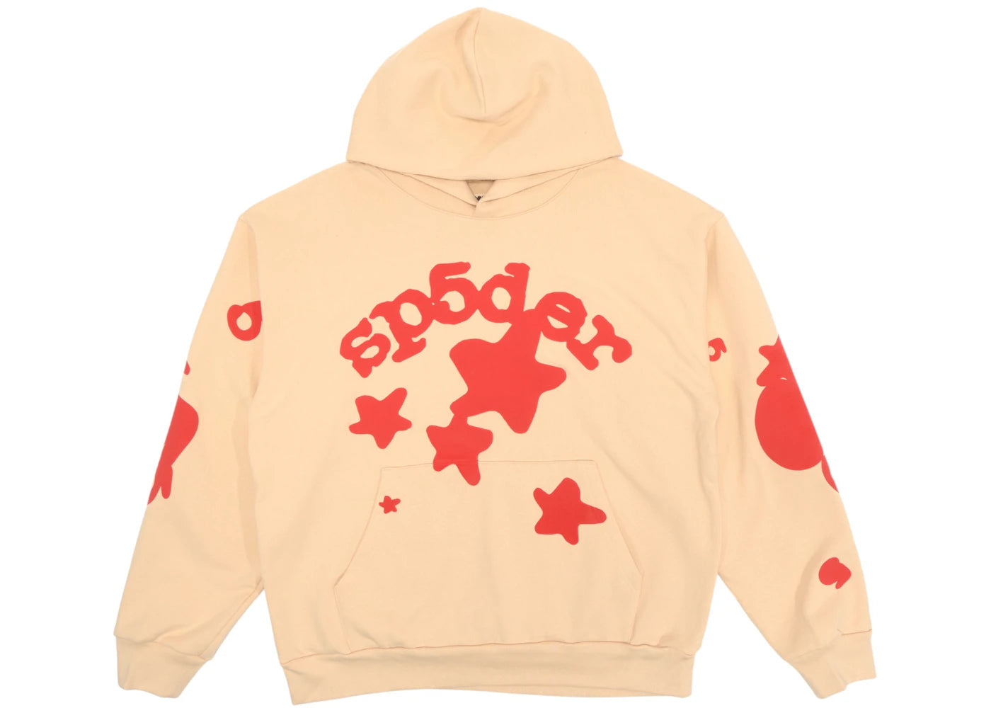 Sp5der Beluga Hoodie Cream -1