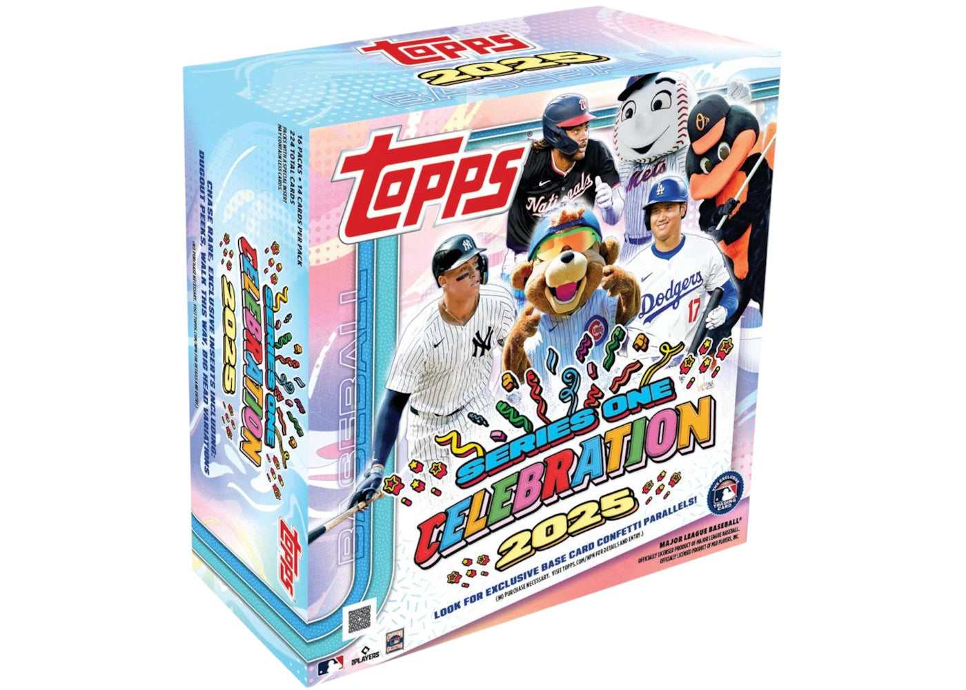 2025 Topps Series 1 Celebration MLB Baseball Mega Box -1