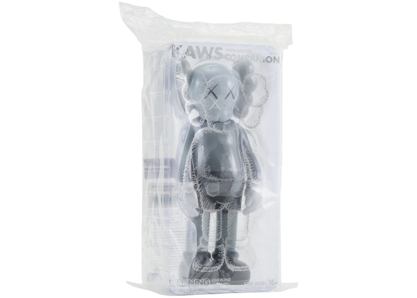 KAWS Companion Open Edition Vinyl Figure Grey -1