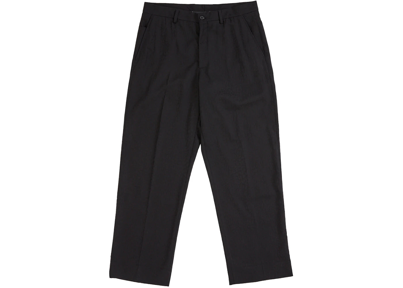 Supreme Leopard Wool Trouser Black -1