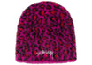 Stussy Leopard Skullcap Beanie Pink -1
