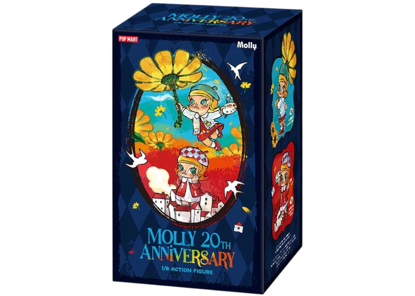 Pop Mart MOLLY 20th Anniversary Series 1/8 Action Figure Single Blind Box -1