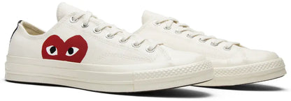 Converse Chuck Taylor All Star 70 Ox Comme des Garcons PLAY White pair