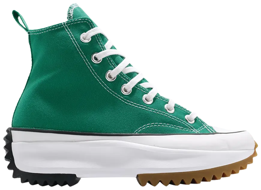 Converse Run Star Hike Hi Court Green Gum